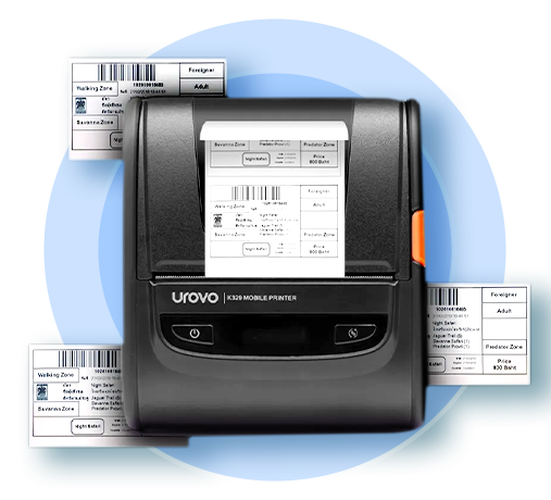 Мобильный принтер UROVO K329