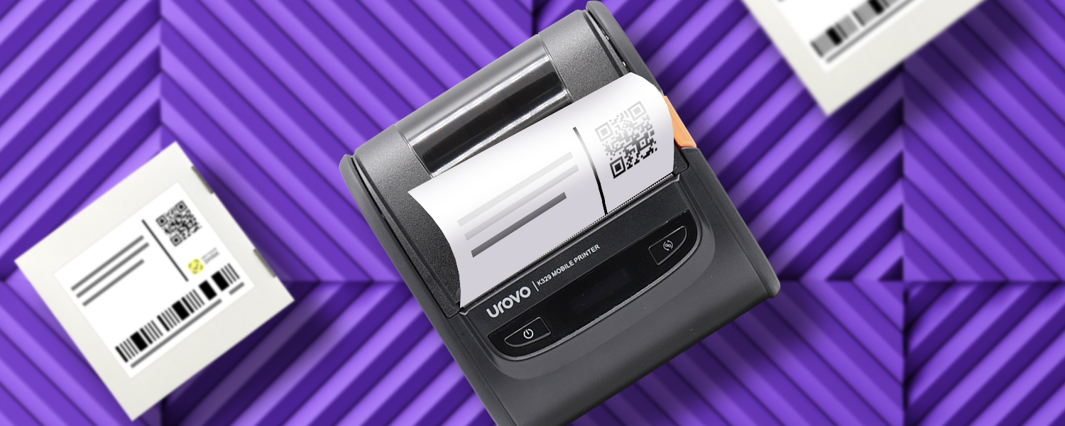 Принтер этикеток Urovo K329 - надежное решение для эффективной маркировки товаров